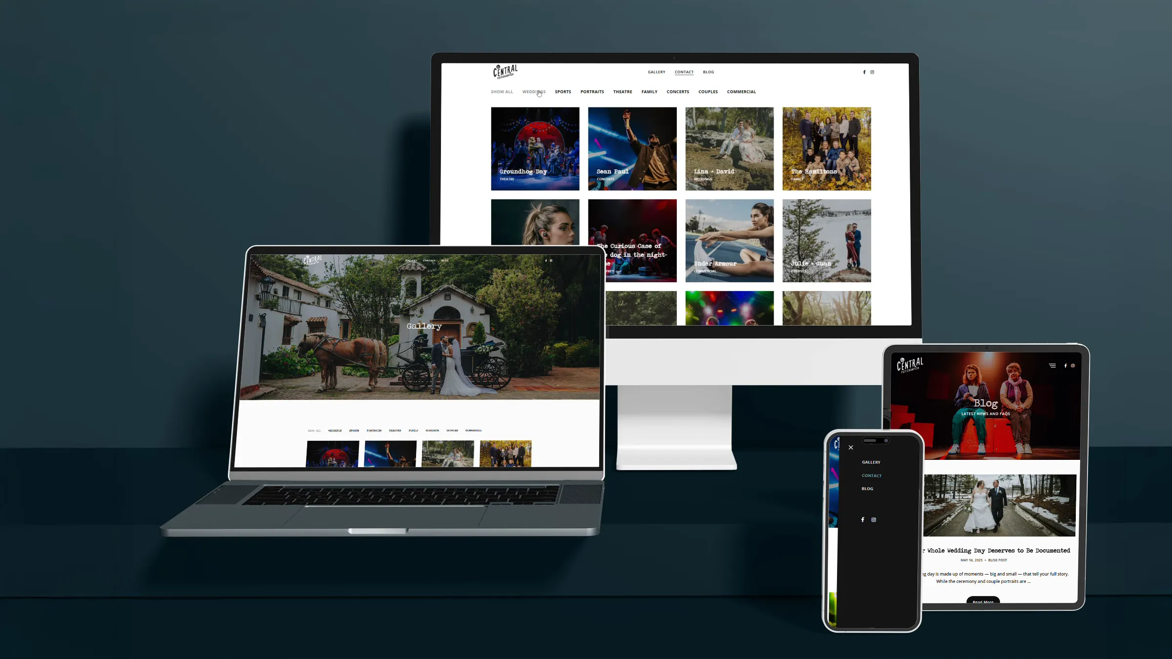 Image showing the video and images for the Colombia in Sudbury 2024 event with a yellow background